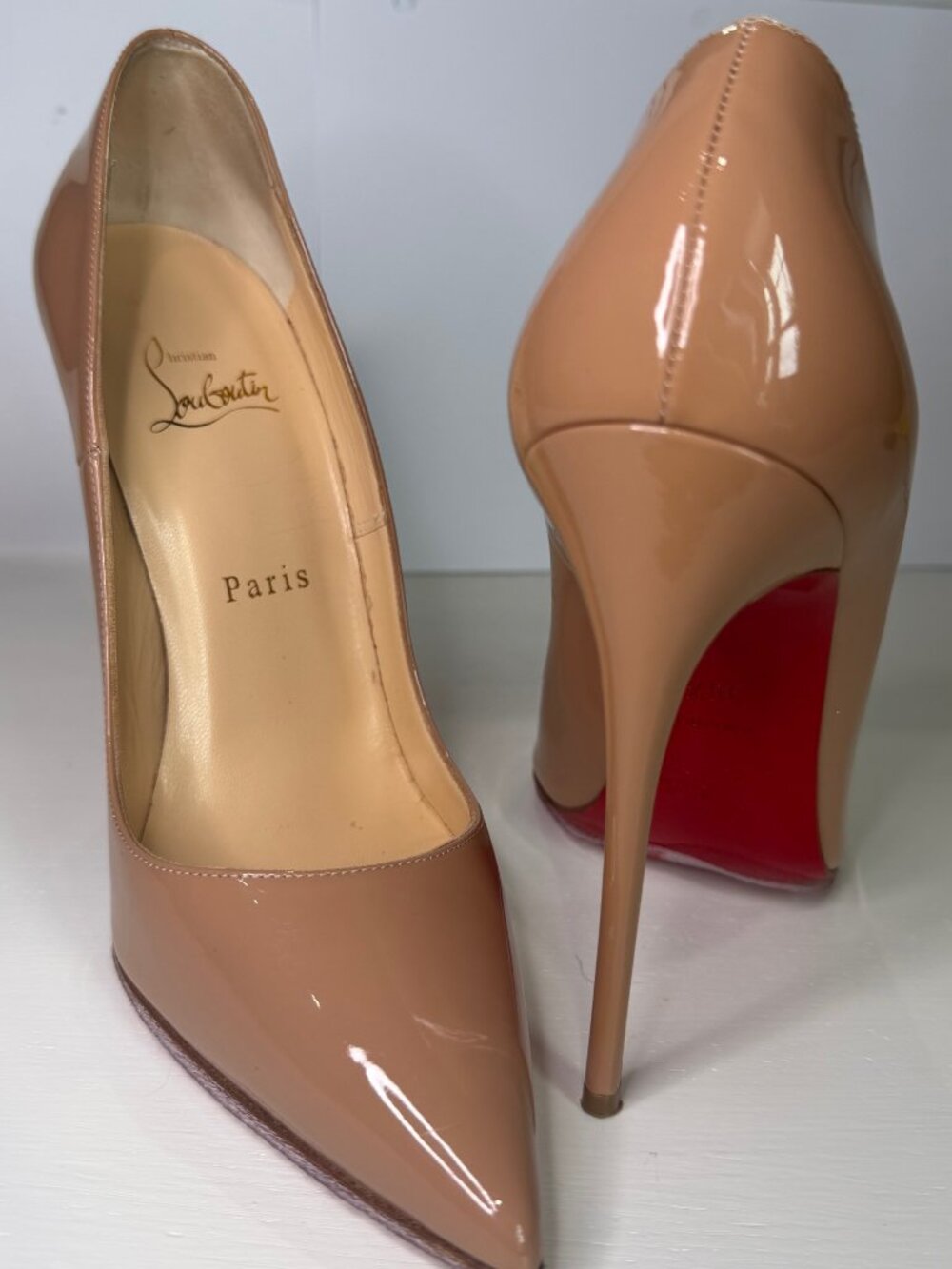 Christian Louboutin So Kate 120 Patent Pumps